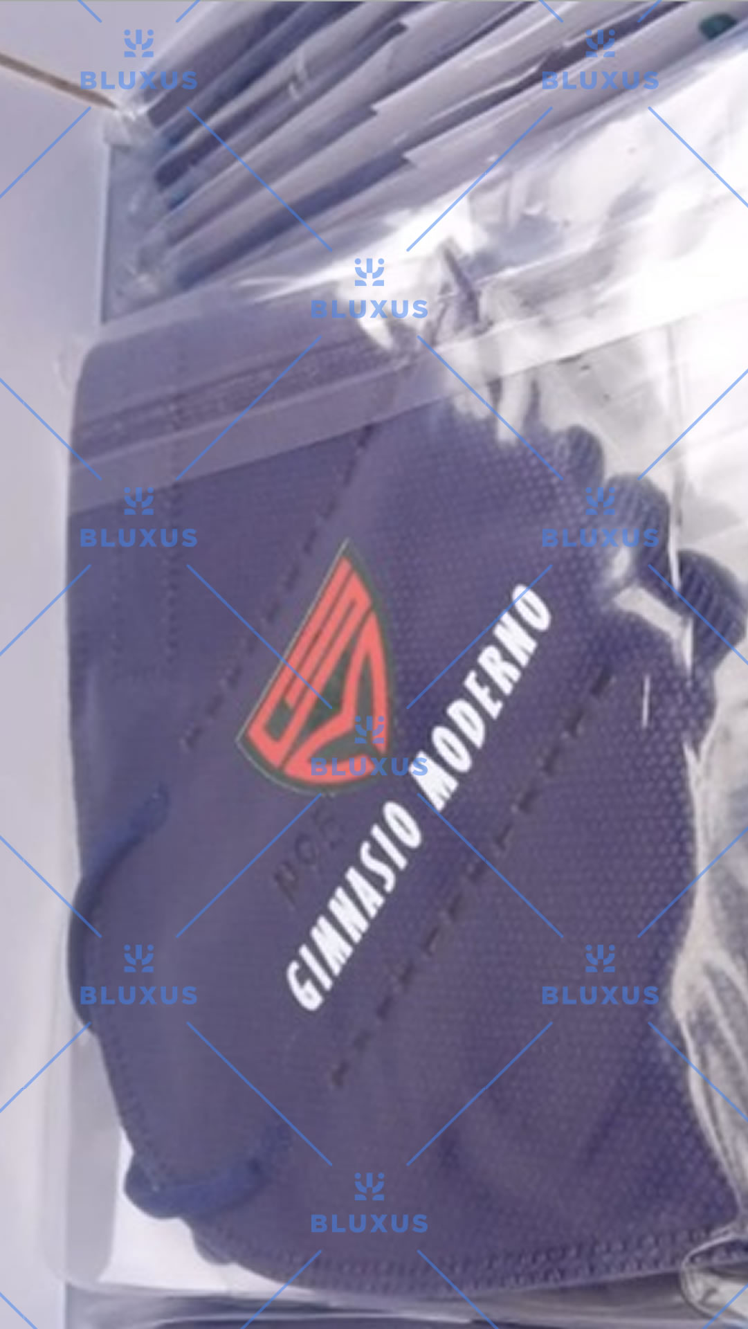tapabocas personalizados Bogotá - diseño colegio gimnasio moderno