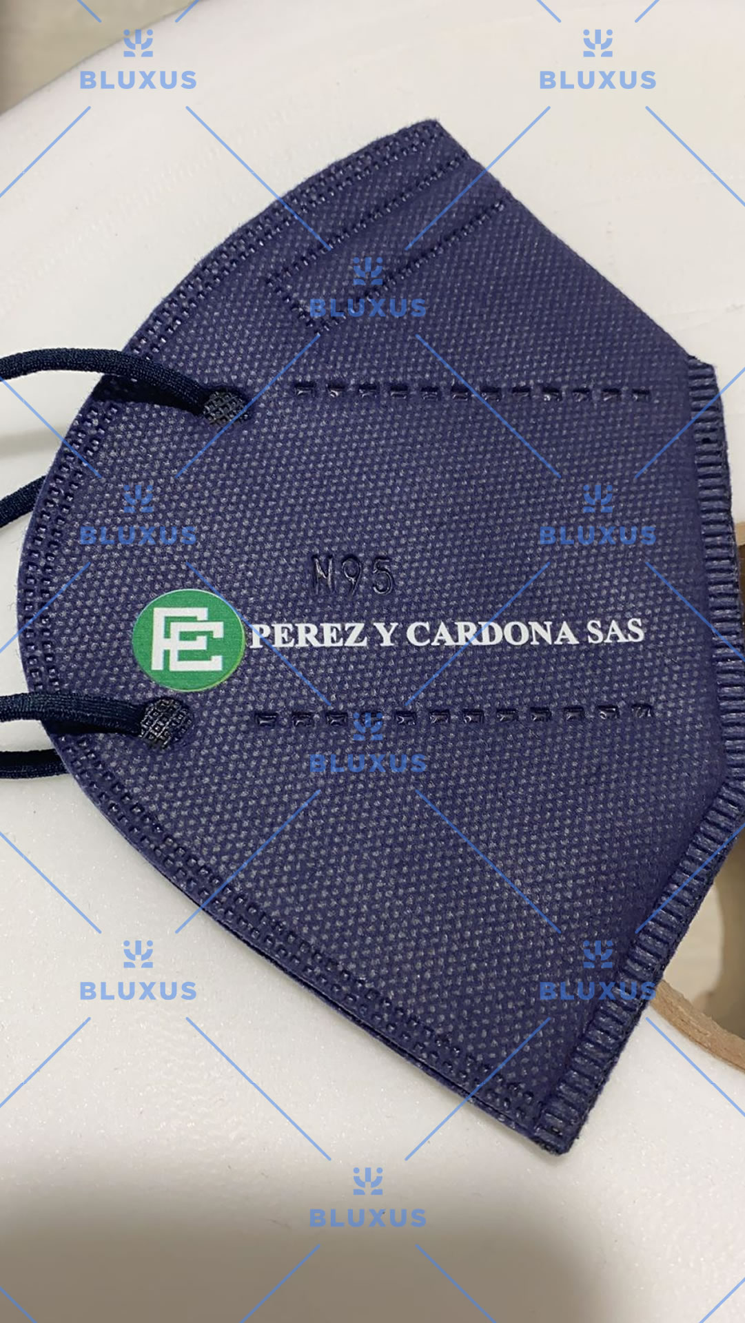 tapabocas personalizados para empresa perez y cardona sas
