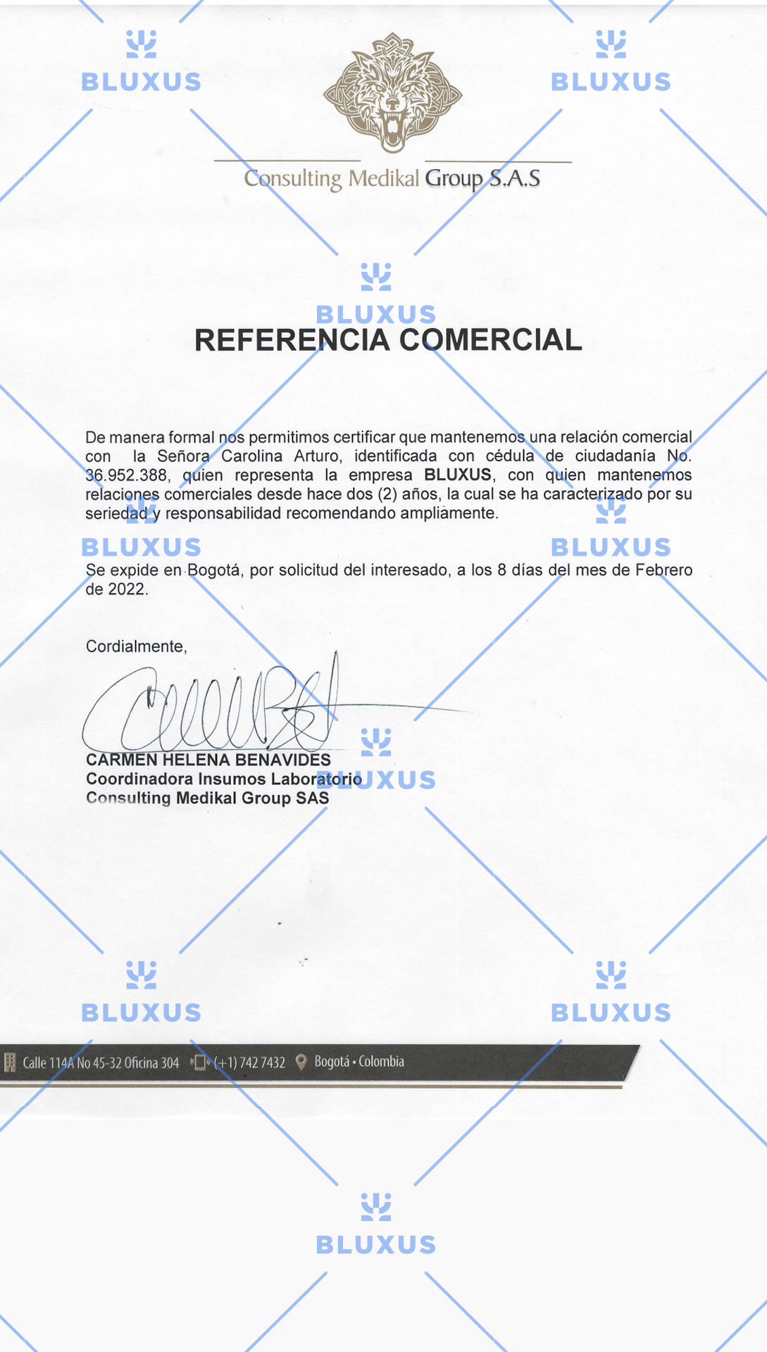 Bluxus es Distribuidor de GMD, y Proveedor de 3M y NITTA en Colombia 2