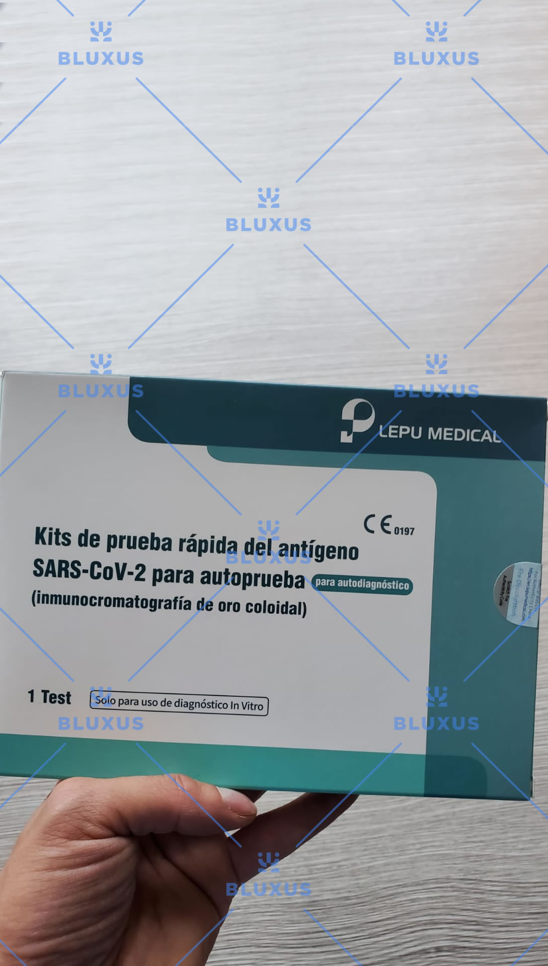Lepu Medical Rapid Test Nasal Kit Antigen Español Bogota Colombia