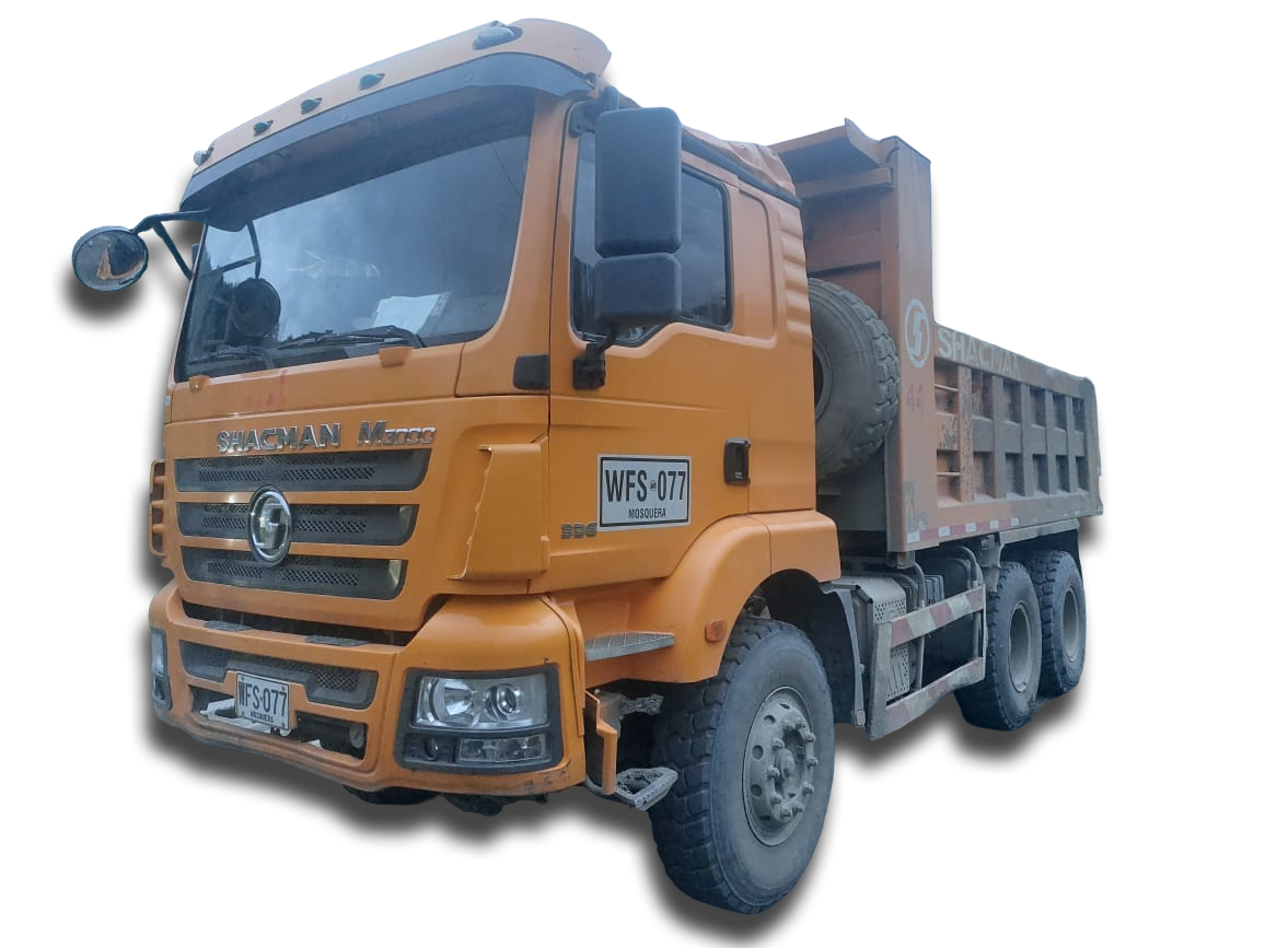 Venta de Volquetas Doble Troque en Colombia, Modelo 2019, Marca Shacman M3000 6x4, Kilometraje de 30.000 a 60.000, Bogota y Medellin