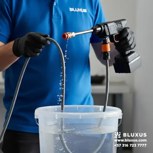 Hidrolavadora Inalámbrica Portátil Recargable 48V - Bluxus 4