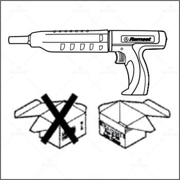 pistola de fijacion ramset usar sujetadores y cargas marca ramset