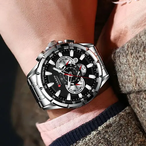 Venta de Curren 8363 Plateado con Negro en Colombia