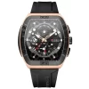 Reloj Curren 8443 Negro Original 19 Frente del Reloj Curren 8443 Color Negro con Cronografo