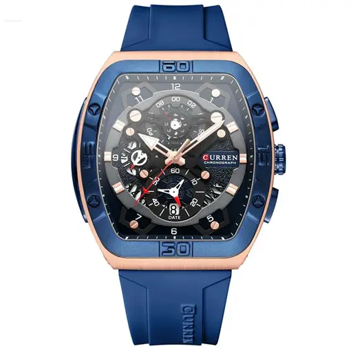 Reloj Curren 8443 Azul Original
