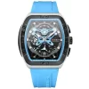 Reloj Curren 8443 Celeste Original 19 Reloj Curren 8443 Celeste con Cronografo