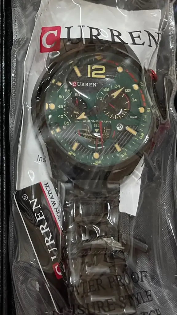 Testimonio Reloj Curren 8395 Verde