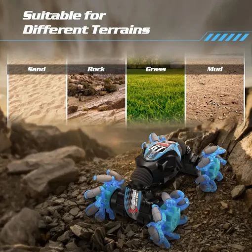 Carro a Control Remoto 4x4 Todo Terreno