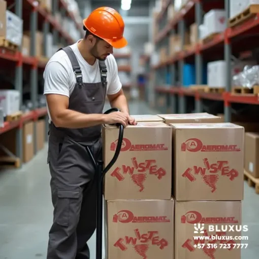 Espuma Carnaval Twister en Bodega Aeromat