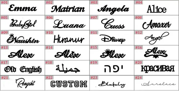 Collares con dos Nombres Bluxus Vínculo Eterno 9