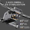 Drone F22S 4k PRO SJRC con 2 Ejes de Estabilizacion GIMBAL + EIS
