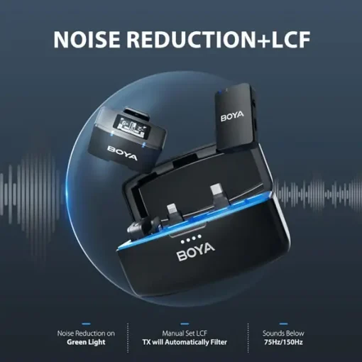 BOYA MIC Micrófono De Solapa Doble Profesional 12 BOYA MIC Micrófono De Solapa Doble Profesional 3