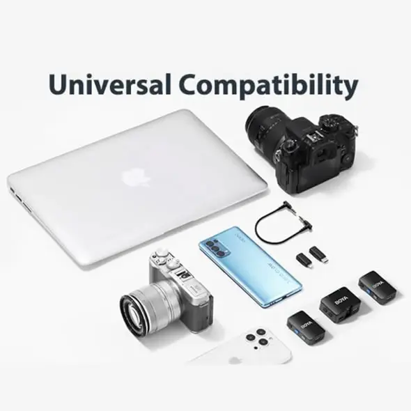 BOYA MIC Micrófono De Solapa Doble Profesional 7 BOYA MIC Micrófono De Solapa Doble Profesional 5