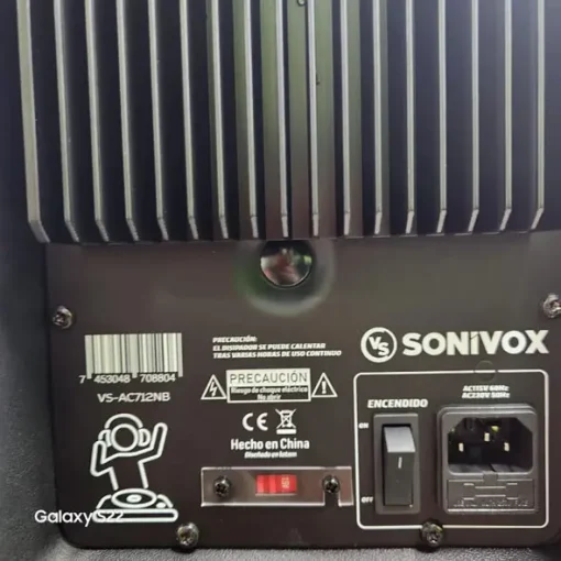 Cabina Sonivox 12 Pulgadas 3