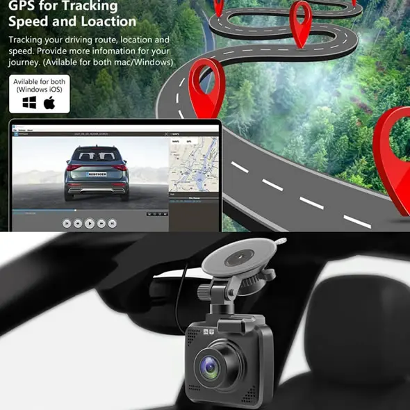 Camara Para Carro Con GPS y WIFI 4 Camara Para Carro Con GPS y WIFI 5