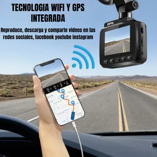 Camara Para Carro Con GPS y WIFI 7
