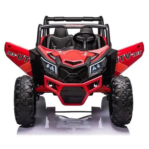 Carro Electrico Buggy UTV-MX 4×4 12v Rojo Puertas Abiertas