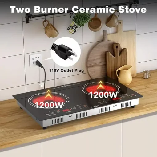 Estufa de Inducción Electrica de 2 Puestos 4