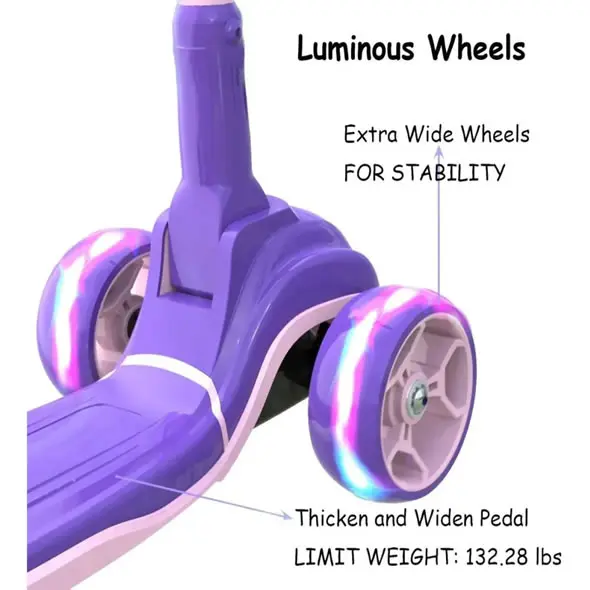 Patineta Scooter Para Niñas y Niños 11 Patineta Scooter Para Niñas y Niños 2