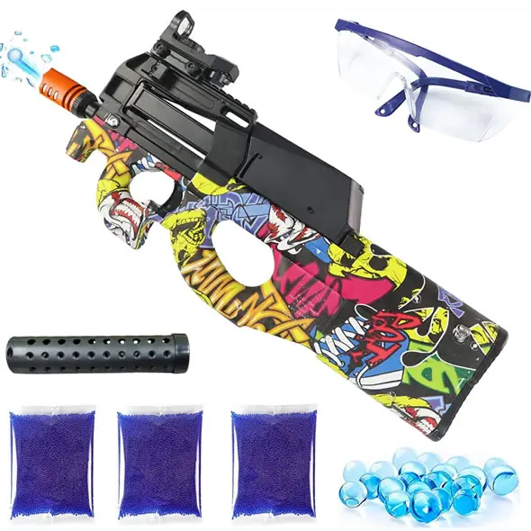 Pistola de Hidrogel Recargable P90 4 Pistola De Hidrogel Recargable P90 6