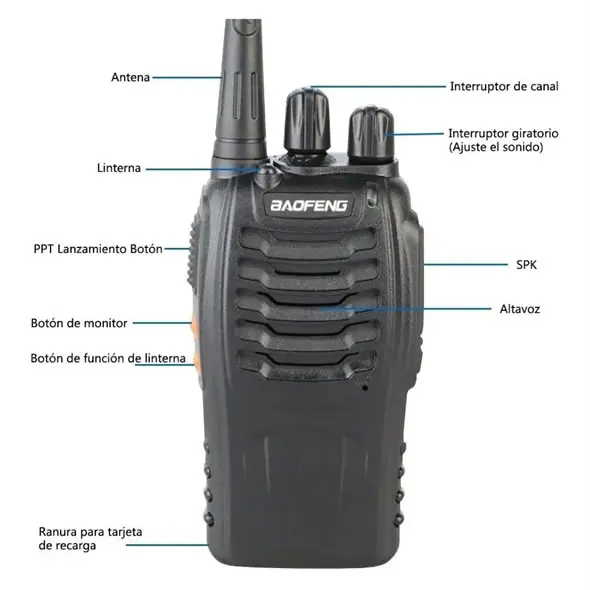 Radio Baofeng 888S UHF X 10 4 Radio Baofeng 888S UHF X 10 2