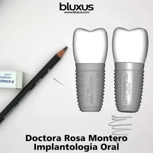 Creamos un Prototipo de un Implante Dental con el Logo de la Dra Rosa Montero