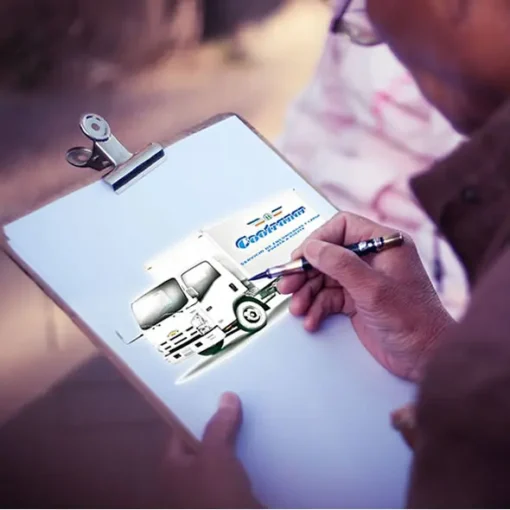 Creamos un Prototipo en 2D para la USB Empresariales del Furgon de Cootranar