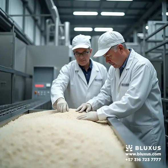 Arroz con Calidad y Certificación Colombiana Alianza Bluxus y Dicomer