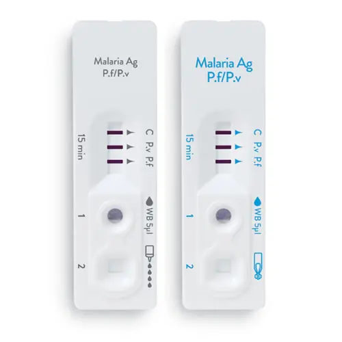 Bioline ™ Malaria AG PF PF PV - Test Eficaz en 15 Minutos