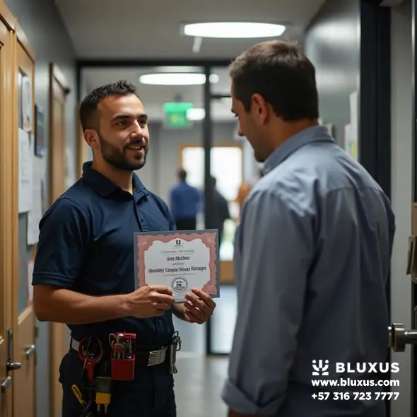 ¿De que consta el servicio de Instalación de una Cerradura inteligente? 11 ¿De que consta el servicio de Instalación de una Cerradura inteligente? 2