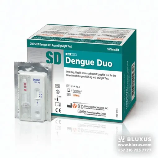 SD Bioline Dengue DUO - Detección Total: Antígeno NS1 + Anticuerpos (Ref. 11FK46) 7
