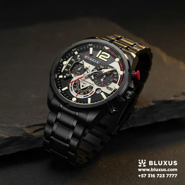 Colección de Relojes Curren Originales en Colombia distribuidos por Bluxus.