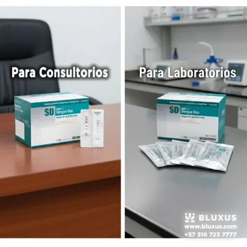 SD Bioline Dengue DUO - Detección Total: Antígeno NS1 + Anticuerpos (Ref. 11FK46) 5