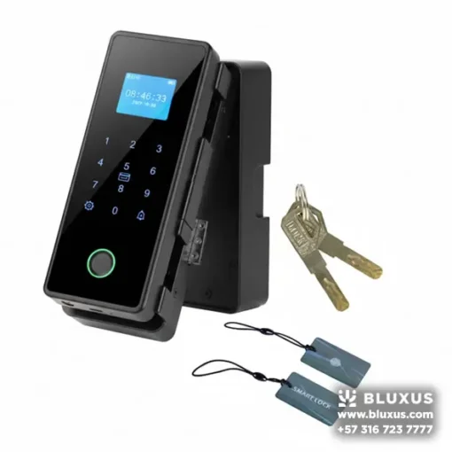 Cerradura Inteligente BC008: Especial para Puertas Corredizas de Vidrio (WiFi) 2