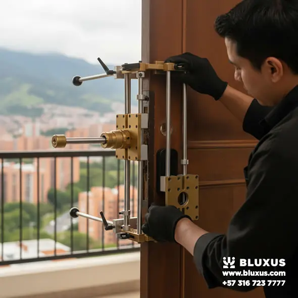 Chapas y Cerraduras Inteligentes Medellín | Instalación Bluxus 1