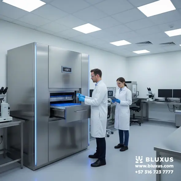 Distribución de equipos médicos y ultracongeladores de laboratorio