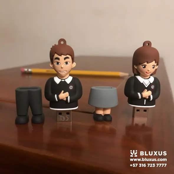 Fabricación de Memorias USB Personalizadas 3D | Lotes B2B Colombia 6