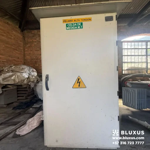 Tablero general de distribución eléctrica para control de la planta de trituración.