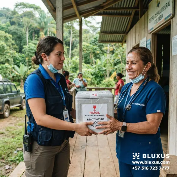 Suministro Pruebas POCT Zonas Endémicas | Malaria y Dengue 1 Suministro pruebas POCT zonas endémicas Logística de distribución de pruebas rápidas POCT para brigadas médicas y hospitales en zonas endémicas y rurales de Colombia.