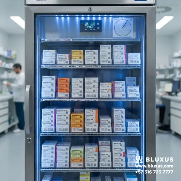 Almacenamiento certificado con cadena de frío para la distribución mayorista de antibióticos y medicamentos crónicos hacia Pasto.